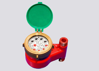 Vertical Type Hot Water Meter Dry Dial For Residential Water Metering